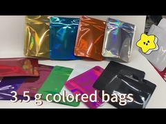 Sacos de impressão digital OEM com fecho personalizado de opções de design e estilo