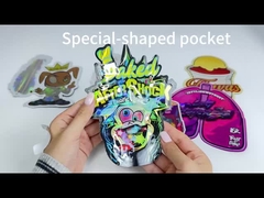 Impressão colorida Sacos de embalagem de plástico Mylar à prova de odor e umidade