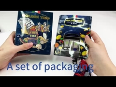 Saco Mylar com Zíper de 3,5g 7g com Impressão Personalizada