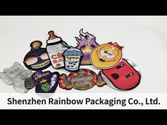 Bolsas de Mylar em forma irregular de corte especial de 3,5 g