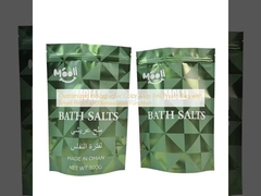 Bolsas de cores holográficas personalizadas Bolsas de papel de alumínio com resistência a cheiros e função recolocável