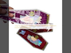 3.5g 7g 14g Ziplock Mylar Bag Edible Child-Proof Aluminum Foil para biscoitos Gummy