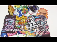 Sacos cortados de mylar