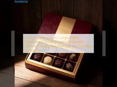 Logotipo personalizado de luxo de papelão mate biodegradável com fechamento magnético