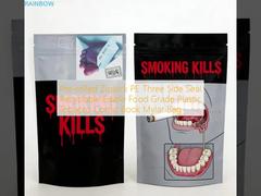 Pre-rolled Ziplock PE Three Side Seal Reciclável Edible Food Grade Plastic Tobacco Comic Book Mylar Bag