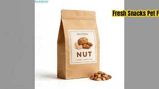 Sacos de lanche personalizados embalagens de alimentos para animais de estimação à prova de umidade