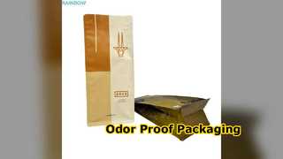 Embalagem de lanches de café à prova de cheiro