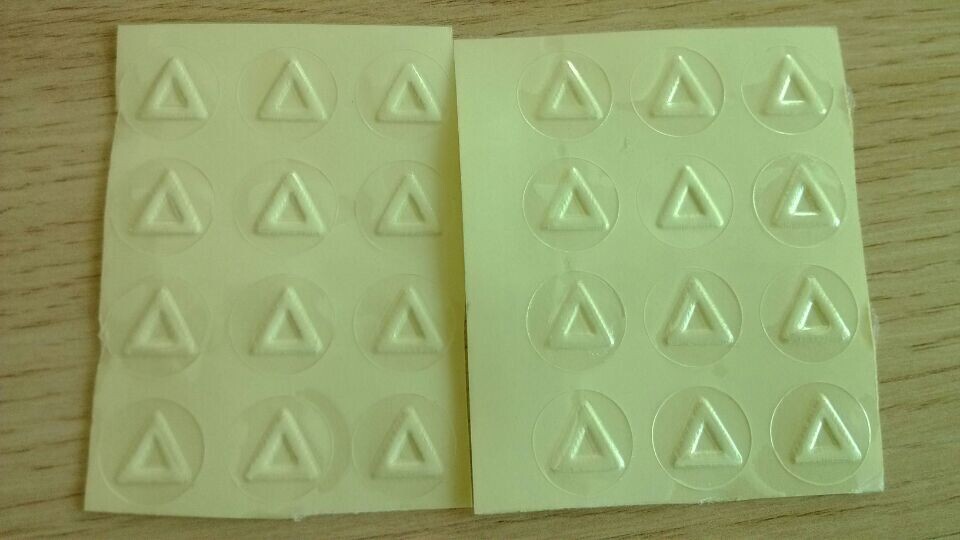 Blindman/etiquetas encolhe claro pequeno reciclável das luvas do envoltório