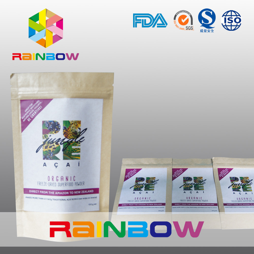 Esteja sacos de papel acima personalizados