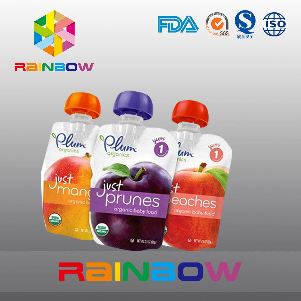 Levante-se o malote do bico para o saco do bico do mel/geléia/saco líquido da embalagem