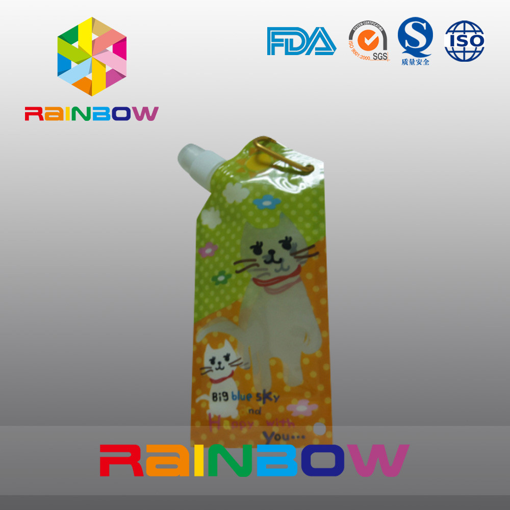 O tipo especial suco/bebida que empacota malotes laterais do reforço com metal soa