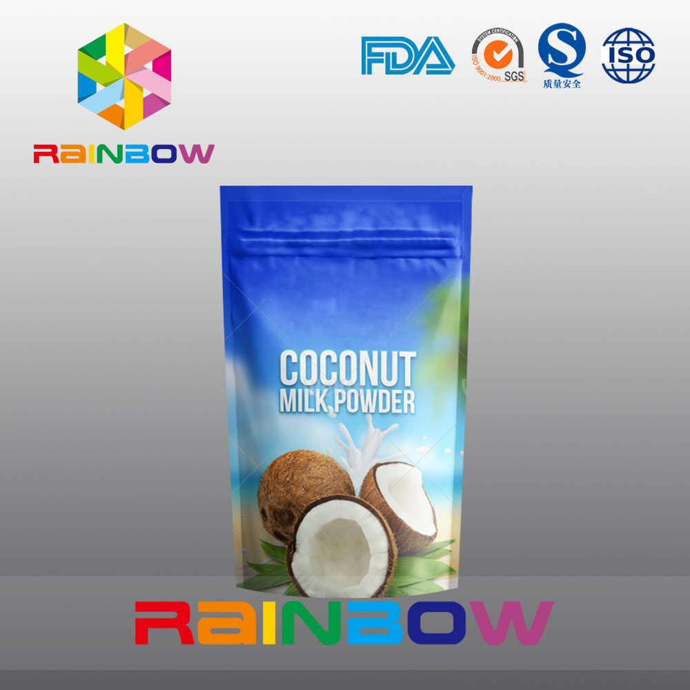 Os sacos inferiores de empacotamento do reforço do pó Ziplock da proteína da folha de alumínio levantam-se