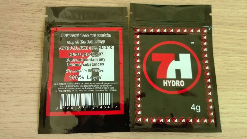 Malotes plásticos legais justos que empacotam para 7H Kush/o saco de empacotamento hidro incenso erval