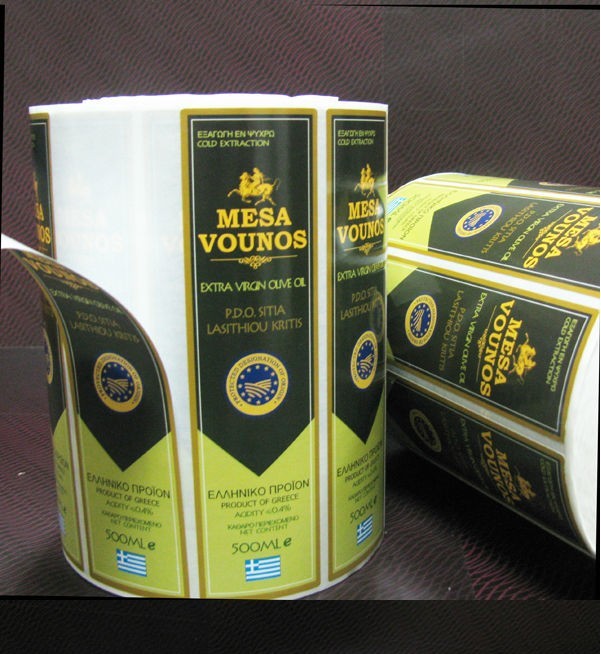 O carimbo quente projeta a etiqueta da garrafa da etiqueta do vinho tinto/marca própria