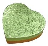 luxo ecorative caixa de papel recicl do presente, caixa de papel verde para o chocolate