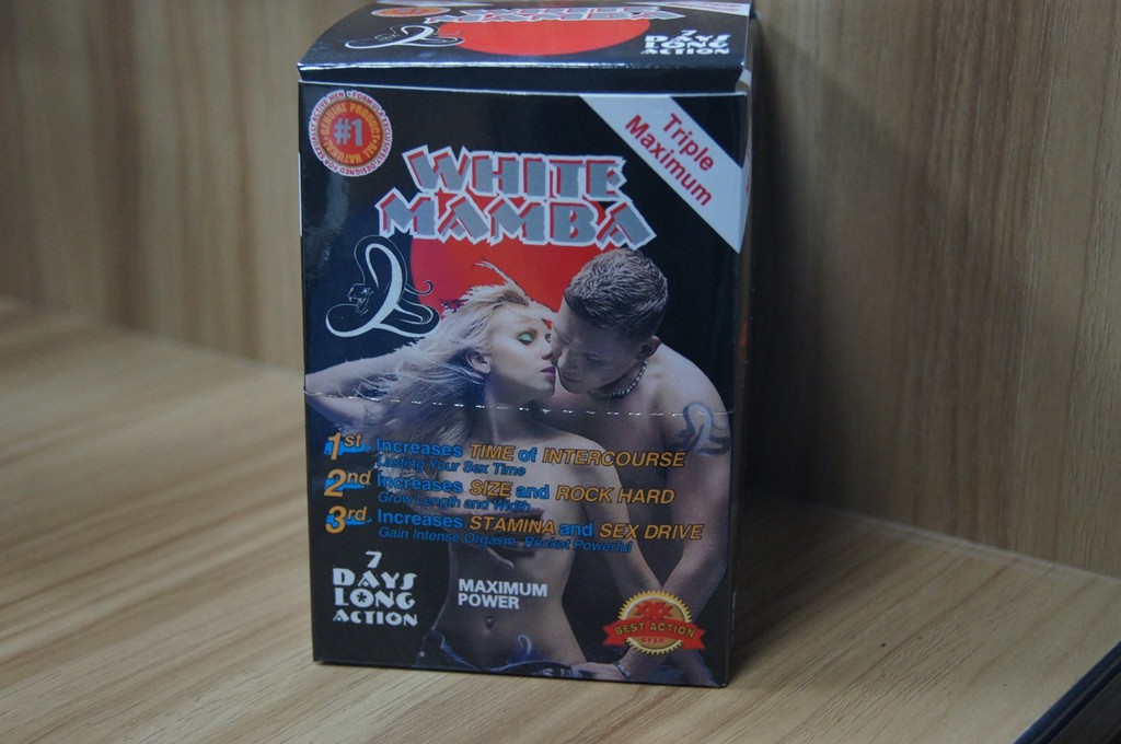 Caixas da caixa de papel da exposição dos comprimidos do realce do sexo e da pantera preta dos cartões