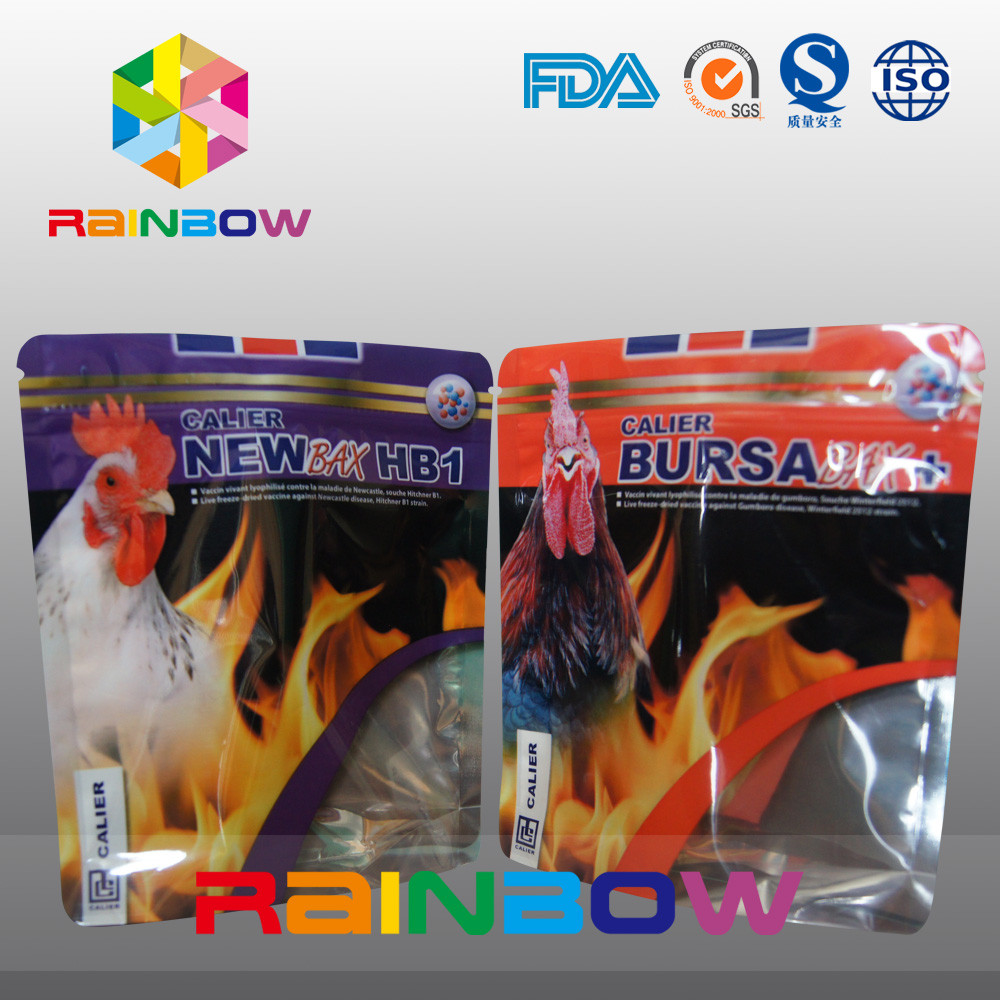 Levante-se o saco animal do alimento de Tukey da folha de alumínio do malote dos alimentos para animais de estimação de Zpilock