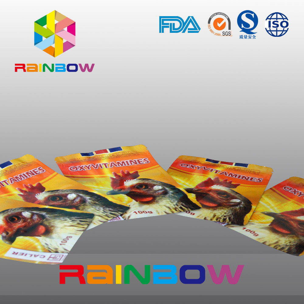 Malote dos alimentos para animais de estimação da impressão do Gravure com zíper/com referência - ao saco Sealable do alimento animal