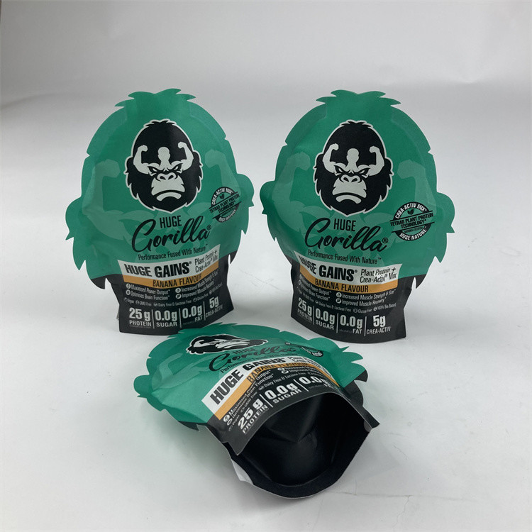 A forma irregular laminou o saco Ziplock de Mylar do toque macio de Mylar 3.5g 7g 14g 28g da prova do cheiro