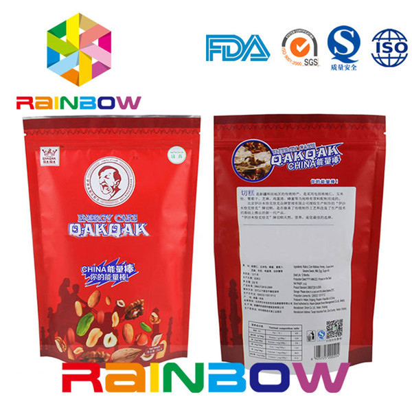 clássico de prata matte de Sambi do saco da folha de alumínio do reforço do lado 400g para o feijão de café