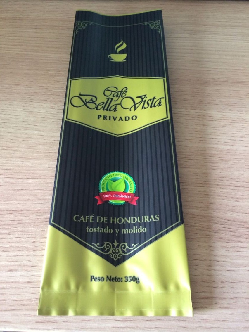 Malote personalizado da folha que empacota o saco de empacotamento selado Qual lateral do reforço