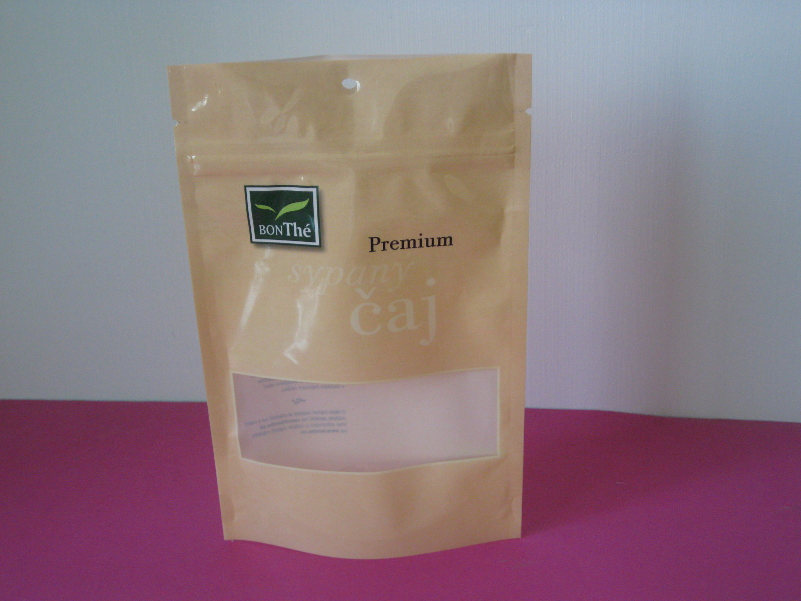 O empacotamento reciclável do malote da folha de alumínio laminado levanta-se o malote de Matt Mylar com janela