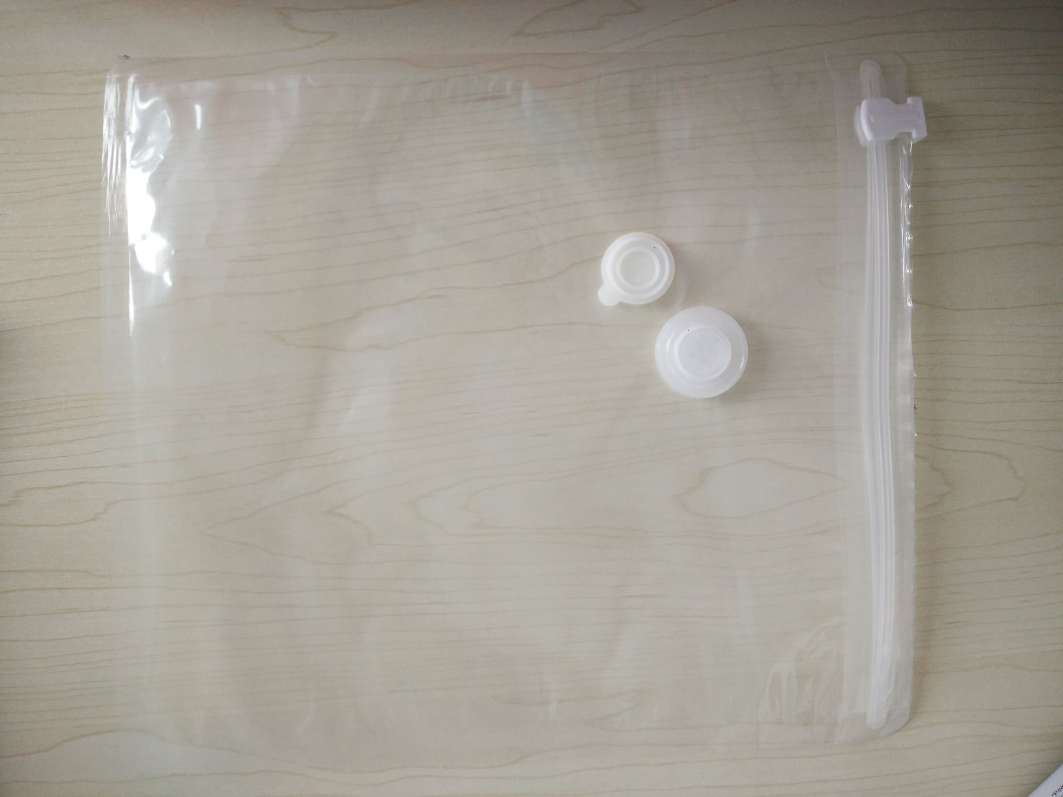 Sacos de vedação de vácuo com válvula de ar para vegetais e frutas