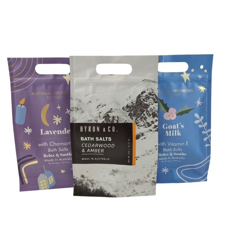 Projete o suporte acima do corpo do malote do zíper esfregam sacos de empacotamento de Mylar da folha de alumínio