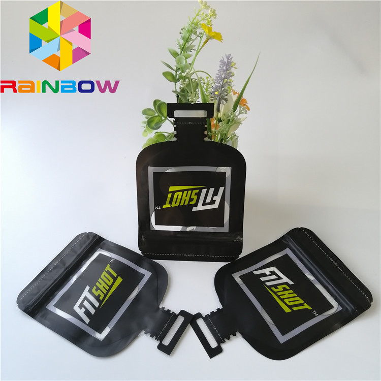 3,5 gramas de sacos grossos dados forma lisos do MOPP VMPET Mylar da forma da filhós dos sacos