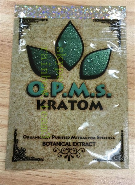 Sacos de empacotamento do ziplock da parte superior da folha de alumínio para cápsulas do kratom dos cannabinoids/mitragyna