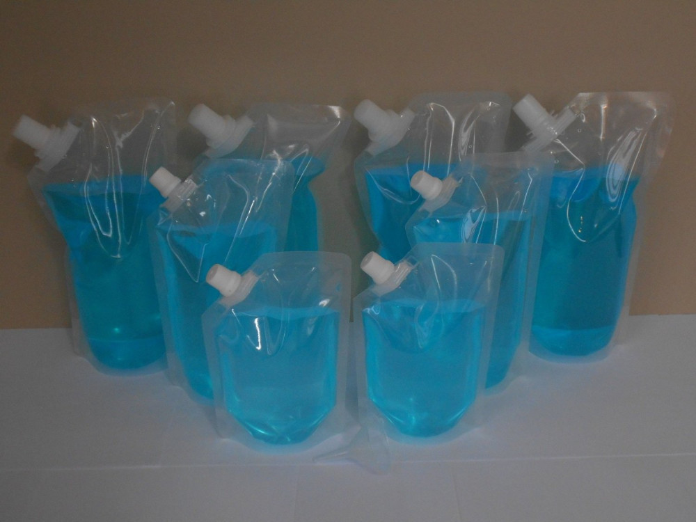 Garrafas plásticas livres de Bpa do saco do bico do corredor do vinho do malote da garrafa do cruzeiro do produto comestível