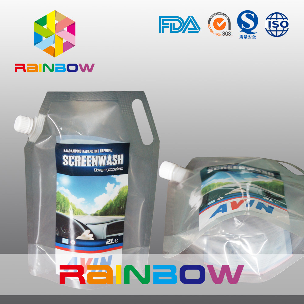 a prova da água 3L transparente ou a impressão levantam-se o saco líquido da garrafa do malote do bico