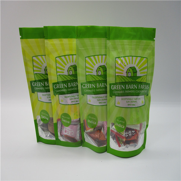 O cannabis semeia o malote plástico de empacotamento da marca própria com o zíper para sementes de Connabis