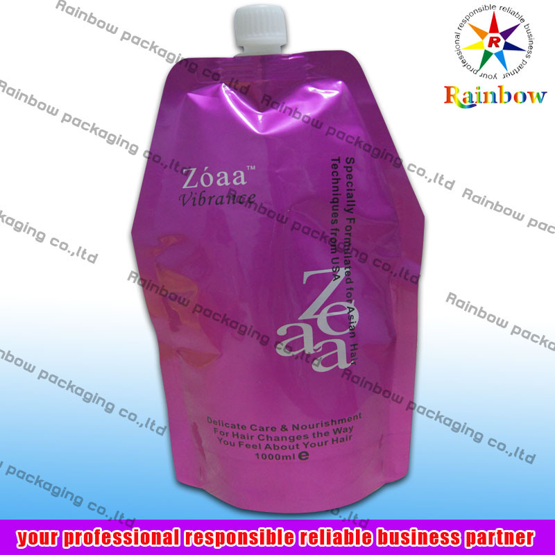 Empacotamento lateral do malote do bico do reforço