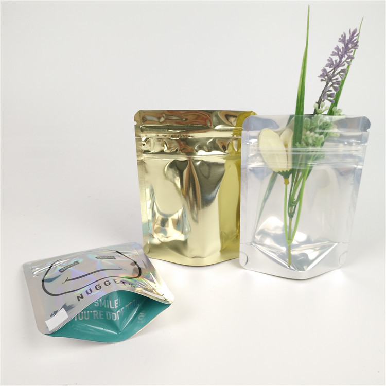 Mylar impresso feito sob encomenda transparente ensaca sacos Ziplock comestíveis da folha do malote 3.5g da prova do cheiro