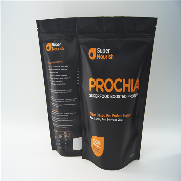 Foil sacos ziplock alinhados da folha, sacos de empacotamento da folha do pó da proteína/alimento