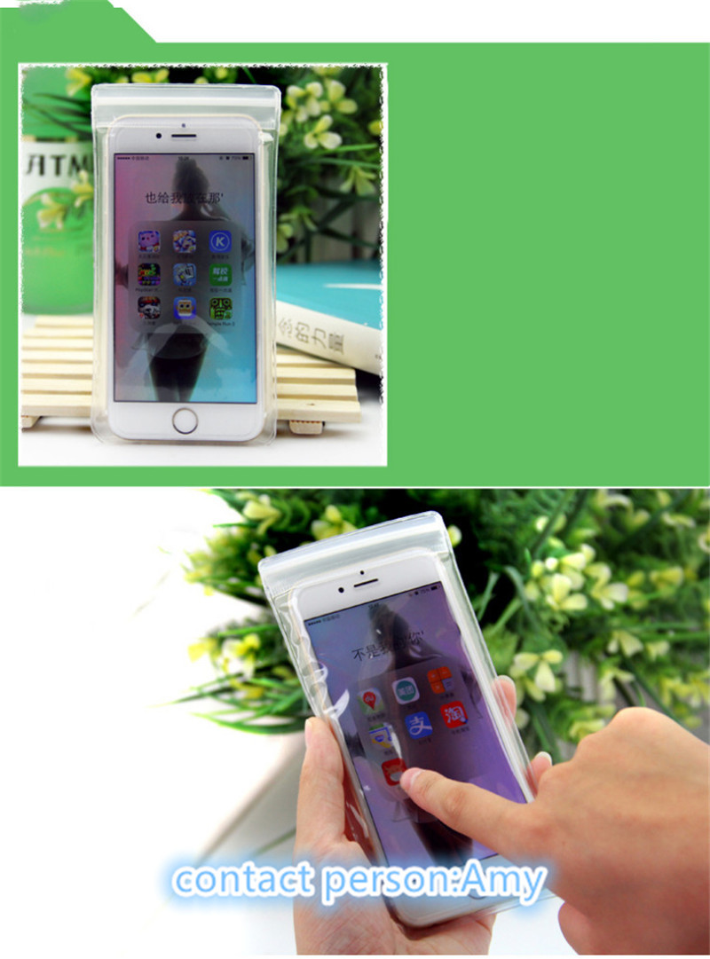 Malotes plásticos que empacotam, saco geado de EVA do zíper do slider para o telefone celular