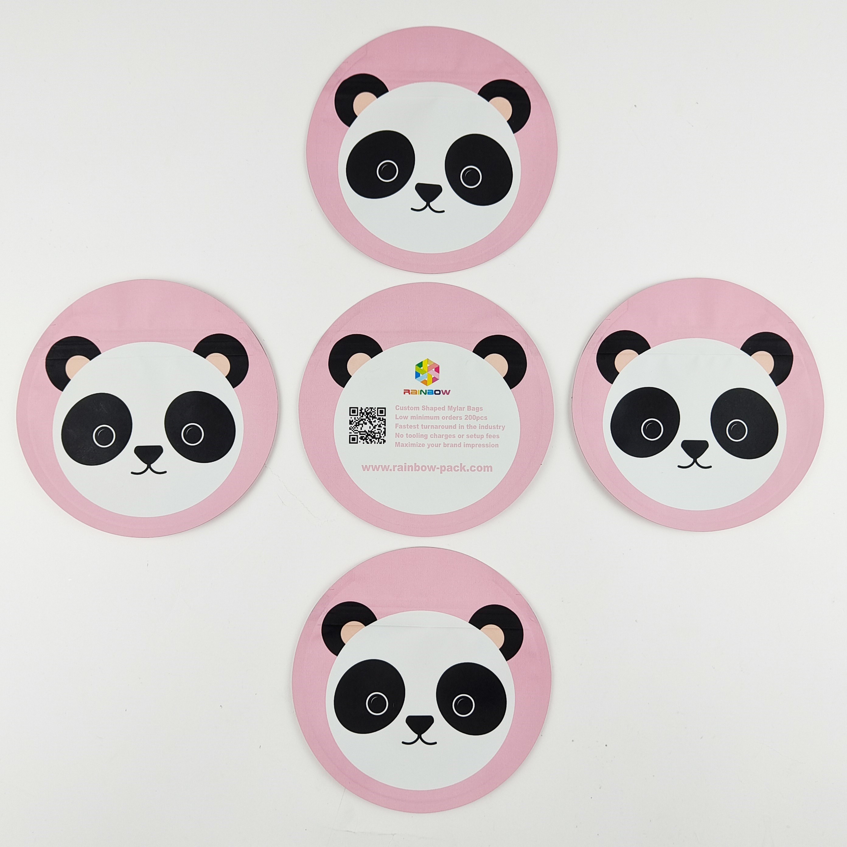 3,5 g 7 g Saco com formato especial para doces comestíveis Saco de Mylar à prova de cheiro irregular