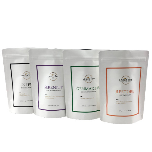 Os sacos feitos sob encomenda da folha de alumínio de Logo White Coffee Beans Tea Mylar cheiram a prova