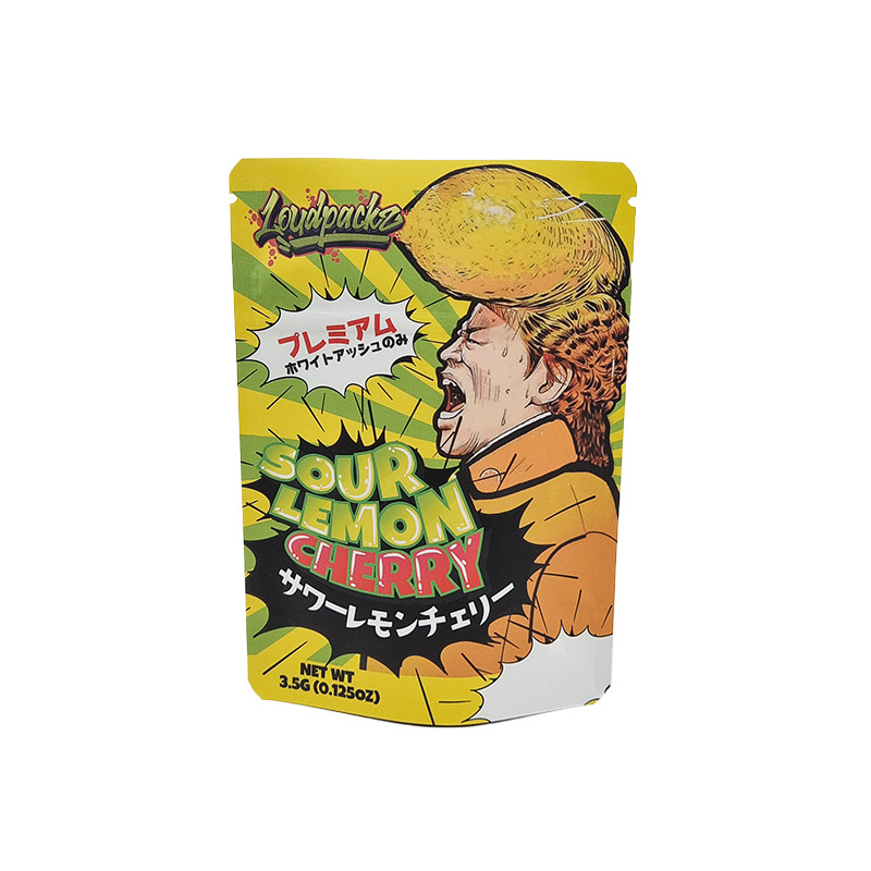 Levante-se a cookie de empacotamento dos doces do malote de Mylar do zíper do saco de plástico do alimento de petisco