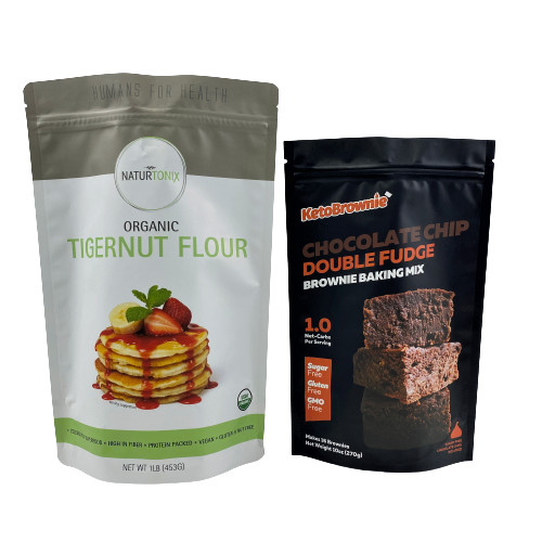 Os sacos de empacotamento impressos feitos sob encomenda de Mylar cheiram o suporte da prova acima da cookie do holograma 30 mícrons