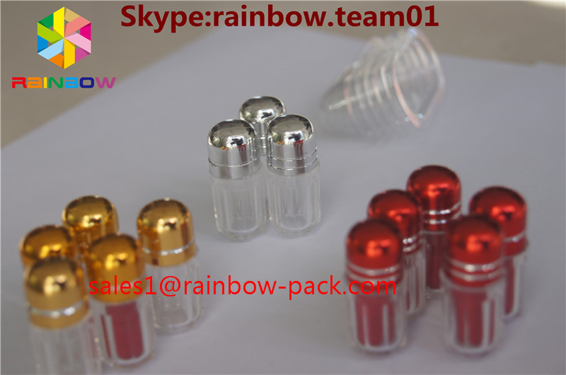 As garrafas de comprimido plásticas da forma sextavada esvaziam a garrafa da cápsula para únicos comprimidos