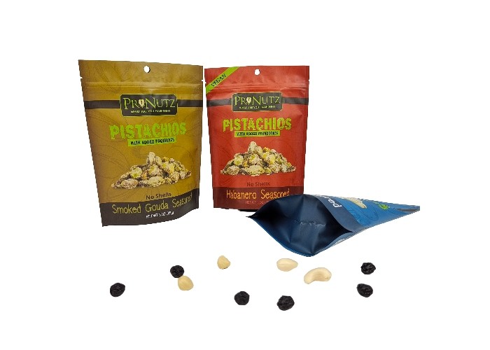 o costume de 250g 500g 1kg levanta-se o saco Matte Aluminium Food Packaging Pouch