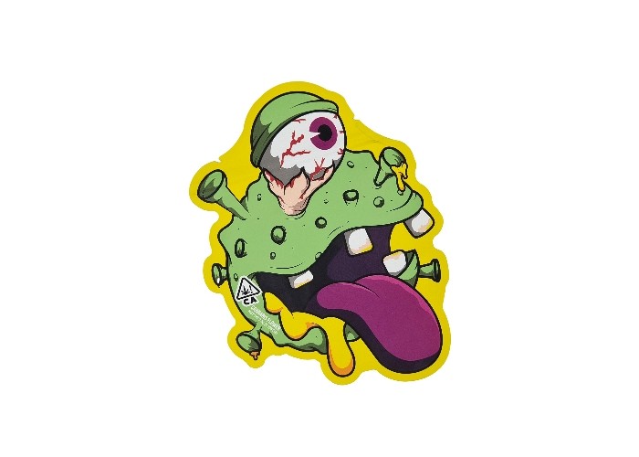 A prova 3.5g do cheiro do toque macio cortou o empacotamento comestível do holograma dos sacos de Mylar