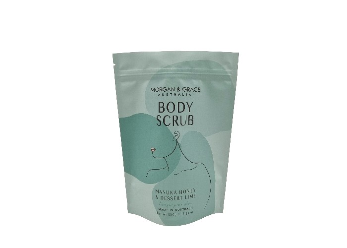 Impressão Digital Bolsa Stand Up Personalizada Bolsa de Embalagem Impermeável Para Esfregar Corpo