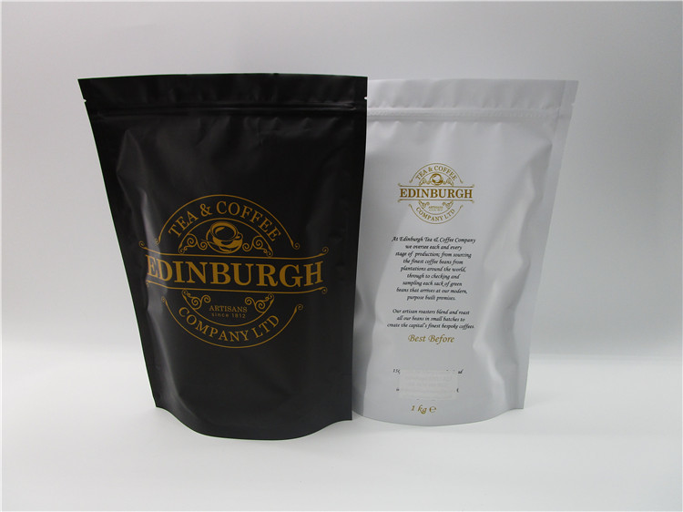 A folha de alumínio habilitado de FDA 500g 1000g plástica levanta-se sacos de empacotamento do pó da proteína do soro com Ziplock