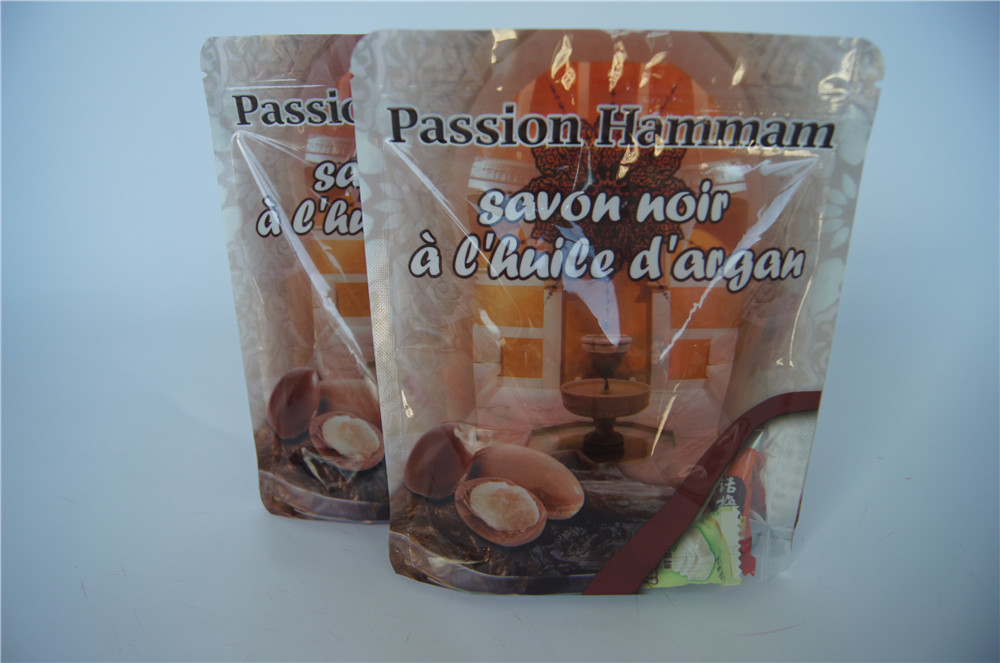 Os malotes plásticos das cores fortes da selagem 8 que empacotam/pacote do alimento levantam-se malotes