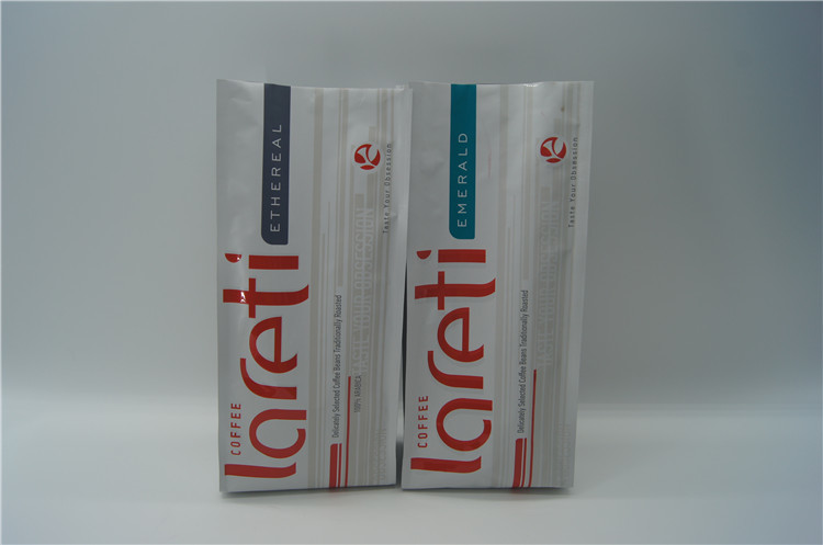 Customzied toma partido sacos de empacotamento do café do reforço para o café à terra da válvula