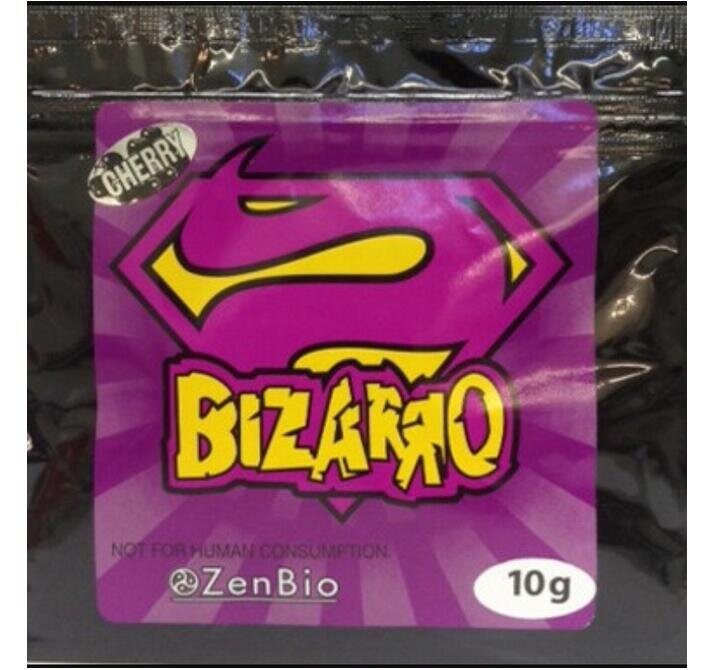 os sacos ervais do fechamento do fecho de correr do incenso de 10g Bizarro levantam-se o malote do bico com sabores diferentes