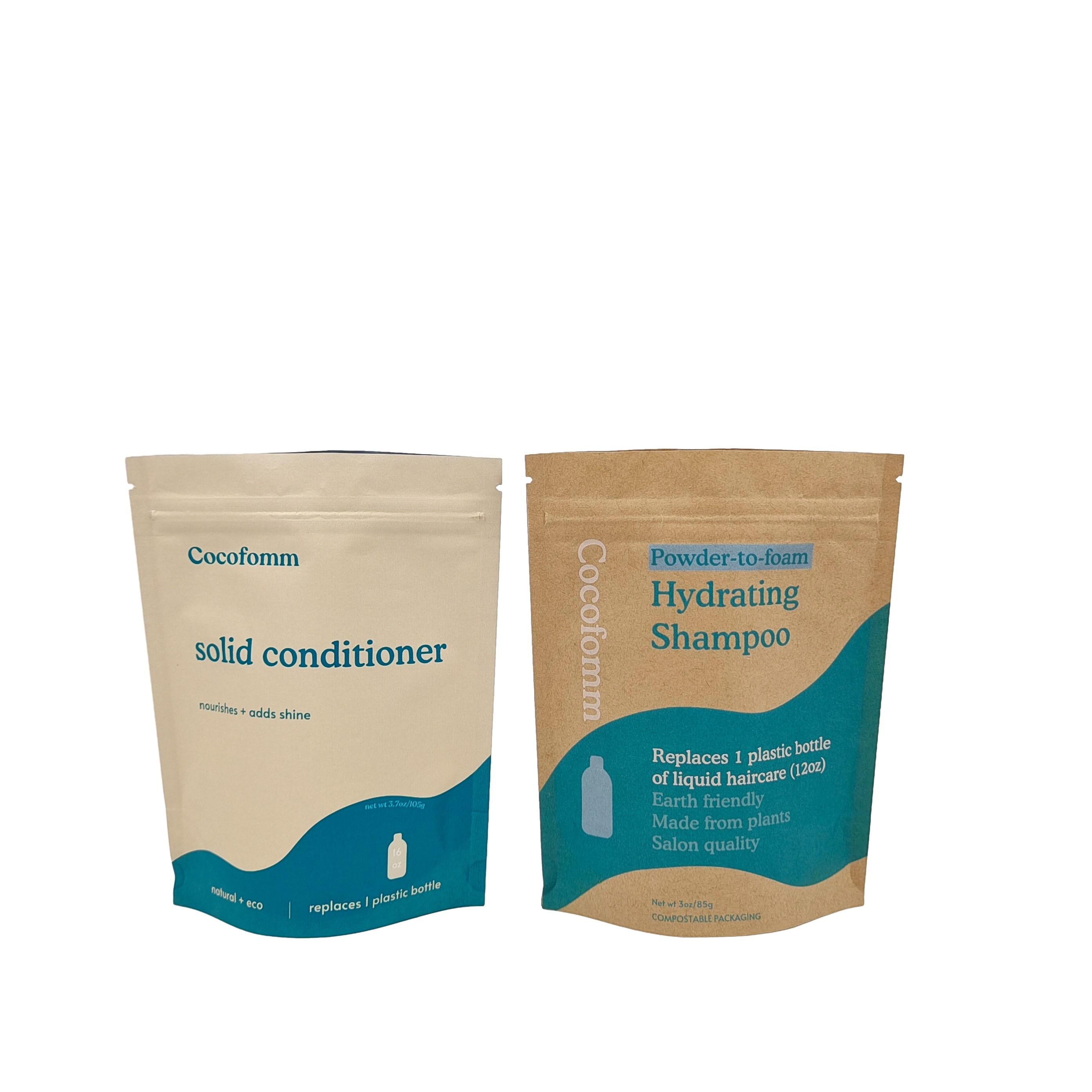 Sacos de papel biodegradáveis Sacos de embalagem compatíveis